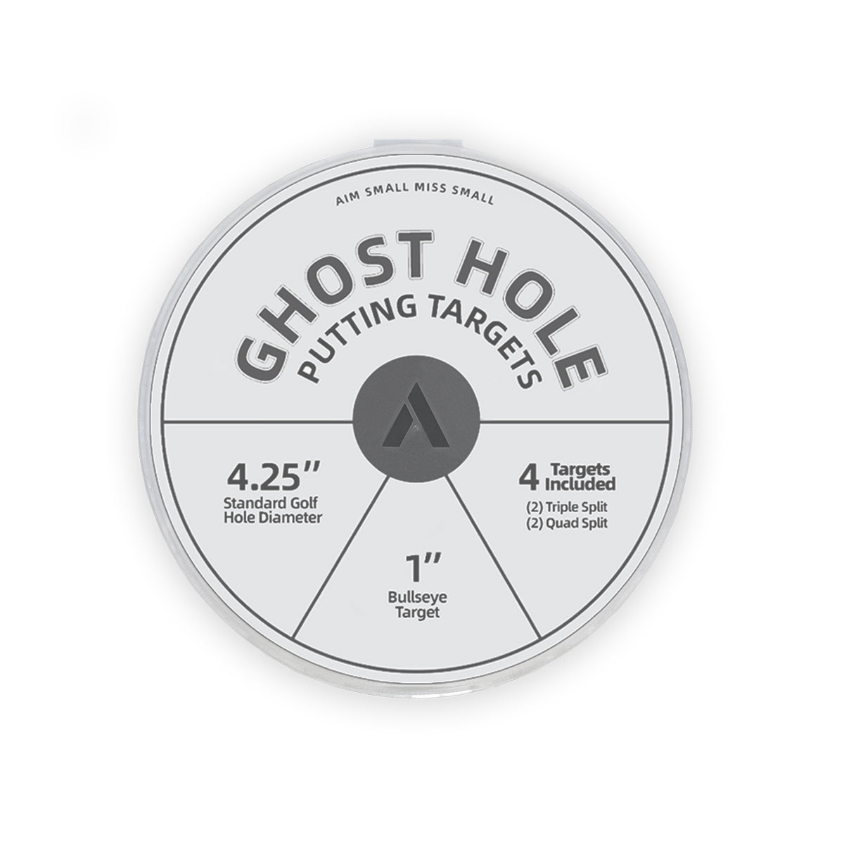 4 Pack ARYZE Ghost Hole Putting Targets