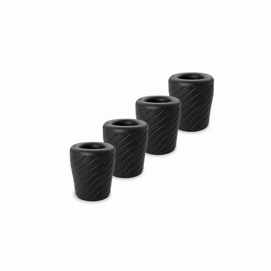 4 Pack ARYZE Golf Sensor Covers (Standard/Black)